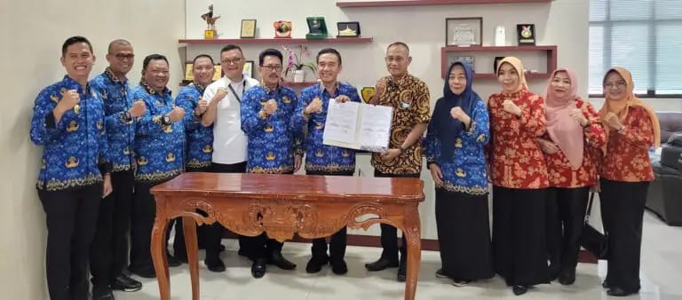 Pemkab Lampung Selatan Perpanjang Kerjasama Dengan Bank Lampung dan BPJS&nbsp;Ketenagakerjaan