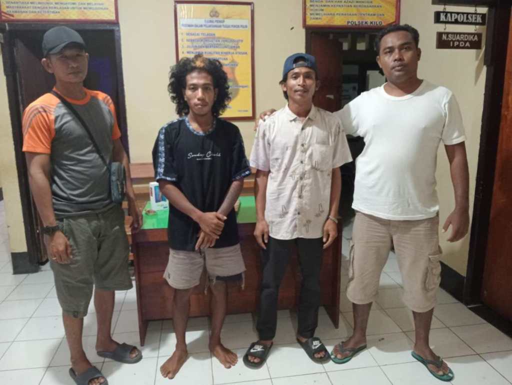 2 Pencuri Mesin Pompa Air Diringkus Timsus Polsek&nbsp;Kilo.