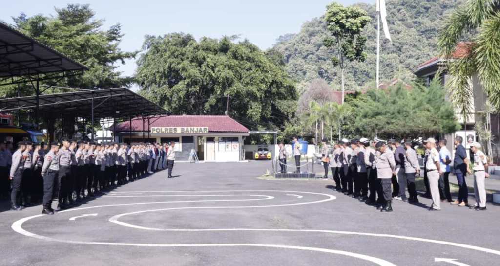 Wakapolres Banjar Pimpin Kegiatan Gaktiblin Personel Polres&nbsp;Banjar