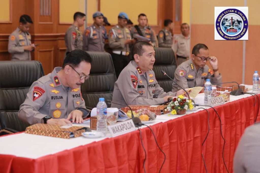 Kapolda NTB Pimpin Rapat Analisa dan Evaluasi Triwulan 1 Tahun&nbsp;2024