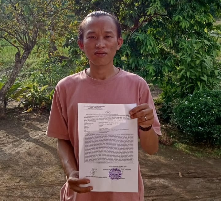 “Anak Kepala Pekon Gunung Meraksa Pulau Panggung Dilaporkan ke Polisi Diduga Aniaya Warga&nbsp;?!”