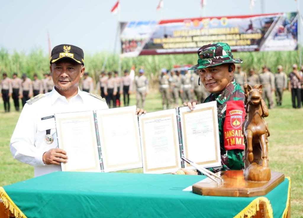 Pj. Bupati Pati Buka TMMD Tahap II Tahun&nbsp;2024