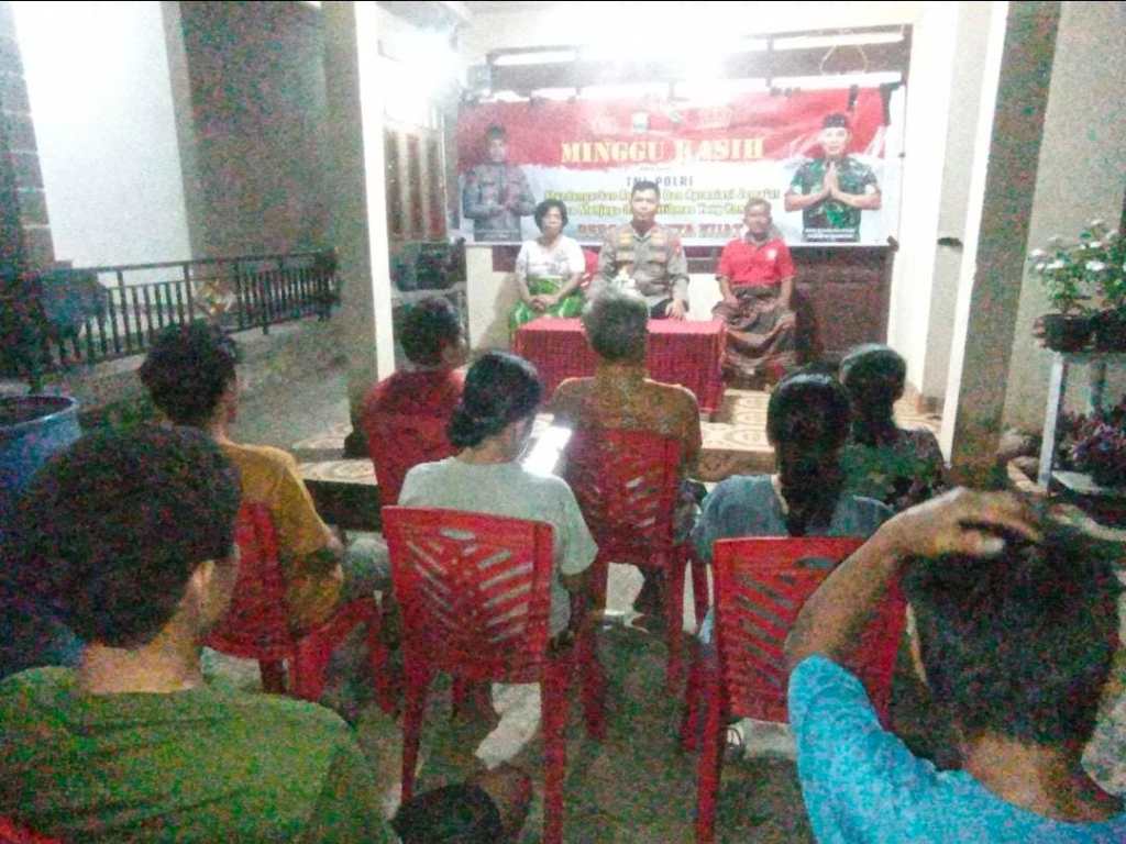 Minggu Kasih Polda Sulsel Hadir di Kampung Rama&nbsp;Makassar