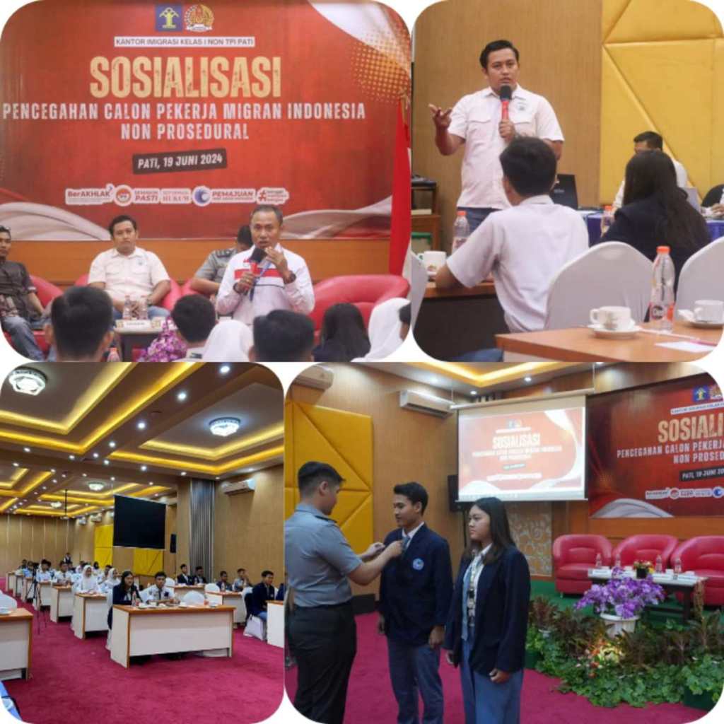 Pengukuhan Tunas Imigrasi dan Sosialisasi Pencegahan Calon Pekerja Migran Indonesia Non&nbsp;Prosedural