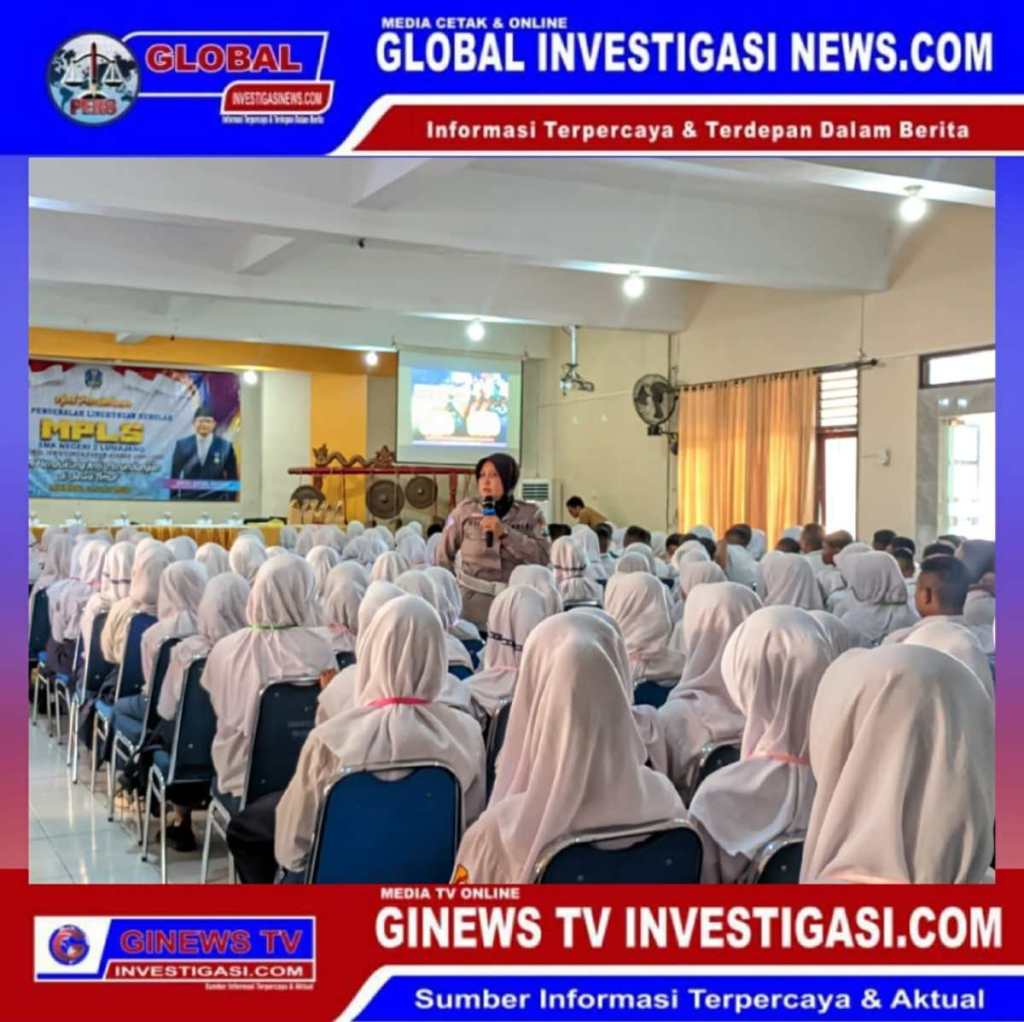 Polres Lumajang Ajak Pelajar Tertib Berlalu Lintas Melalui Program Police Goes To&nbsp;School