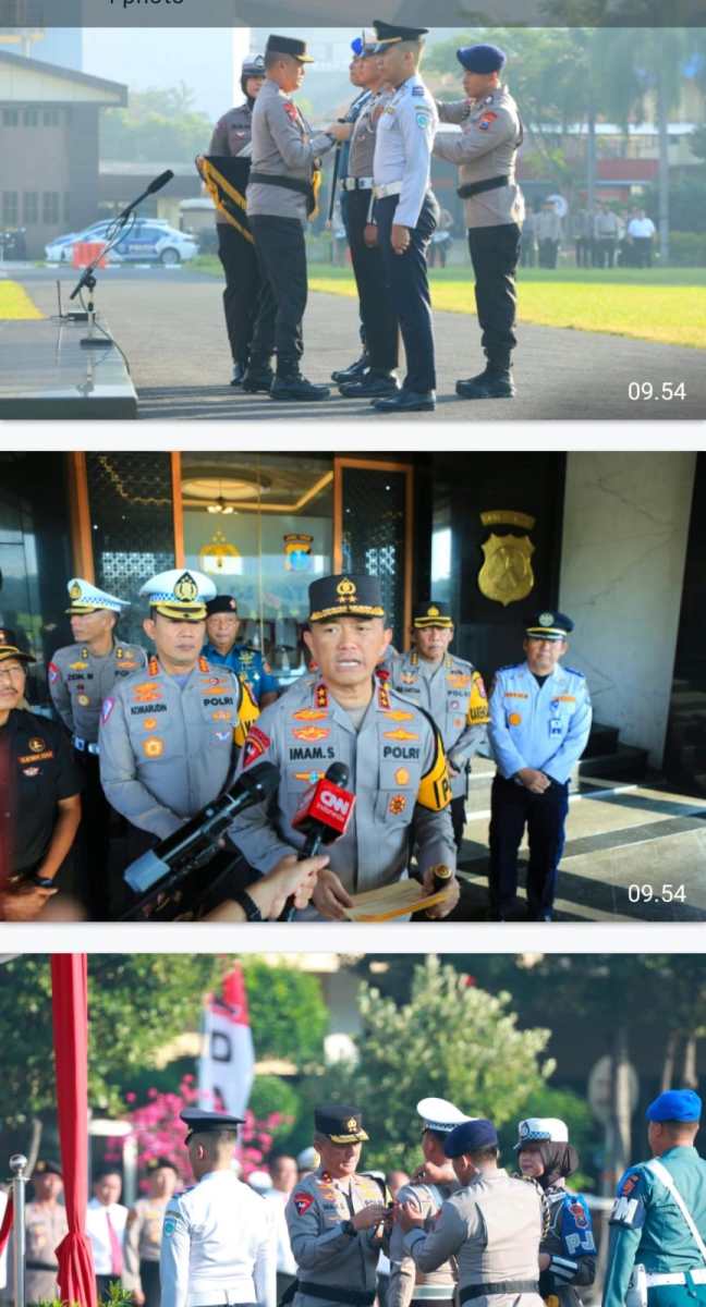 Kapolda Jatim Pimpin Apel Gelar Pasukan Operasi Patuh Semeru&nbsp;2024