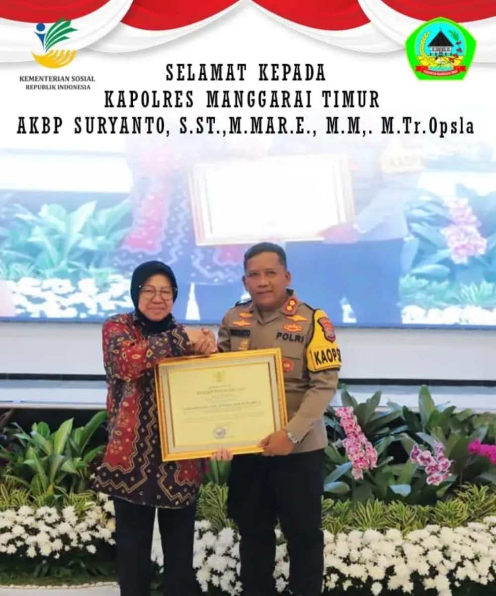 Pejabat Bupati Manggarai Timur, Ir. Boni Hasudungan Menyampaikan Apresiasi kepada Kapolres Manggarai&nbsp;Timur.