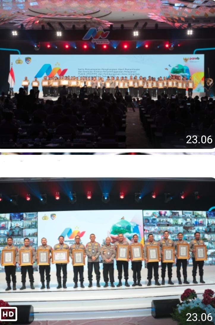 Istimewa, Polres Trenggalek Terima Penghargaan Pelayanan Publik Kategori A dari&nbsp;Kapolri