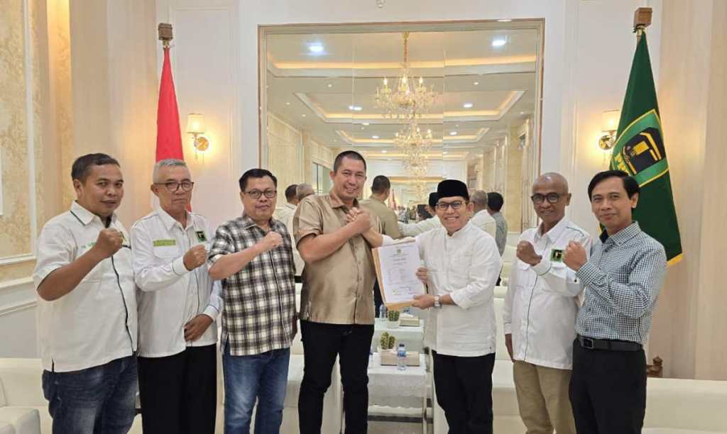 Partai PPP Secara Resmi Sudah Menyerahkan Model B1, KWK Kepada Paslon Luber (Ludi – Bertha&nbsp;Edhar).