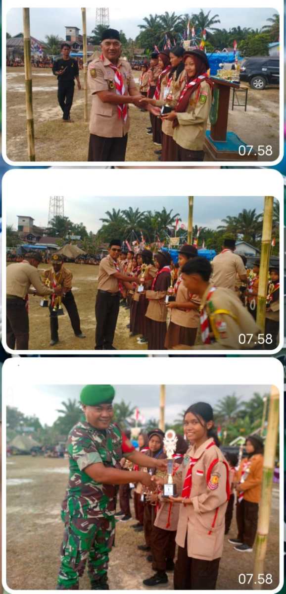 Perkemahan Besar Penggalang Kwarran Batang Gansal Resmi&nbsp;Ditutup