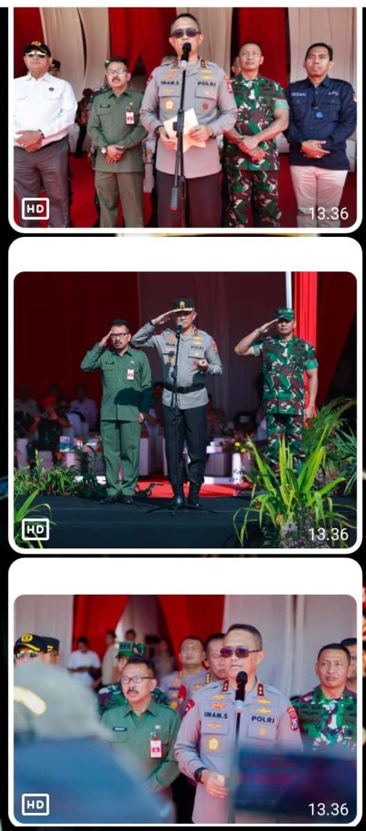 Jelang Pilkada 2024 Polda Jatim Gelar Deklarasi Damai dan Simulasi Sispamkota di&nbsp;Madura