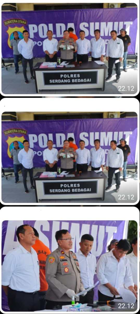 Satnarkoba Polres Sergai Ringkus RWU, 100,53 Gram Sabu dan 100 Butir Ekstasi&nbsp;Diamankan