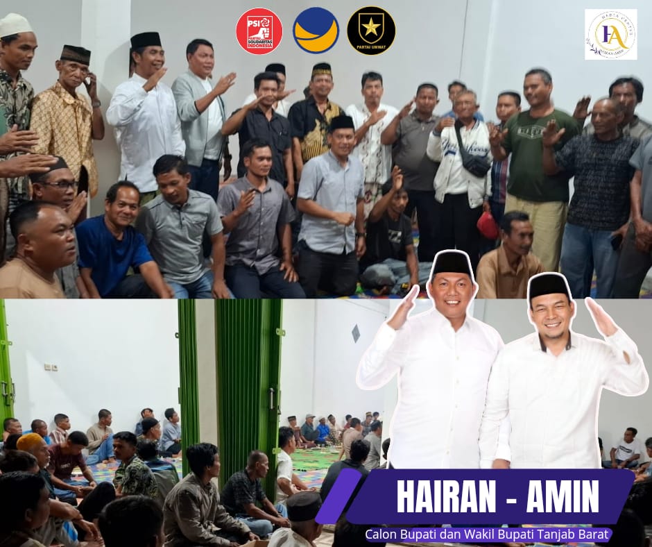 Cabup Hairan Disambut Hangat Masyarakat Renah Mendaluh Inginkan&nbsp;Perubahan