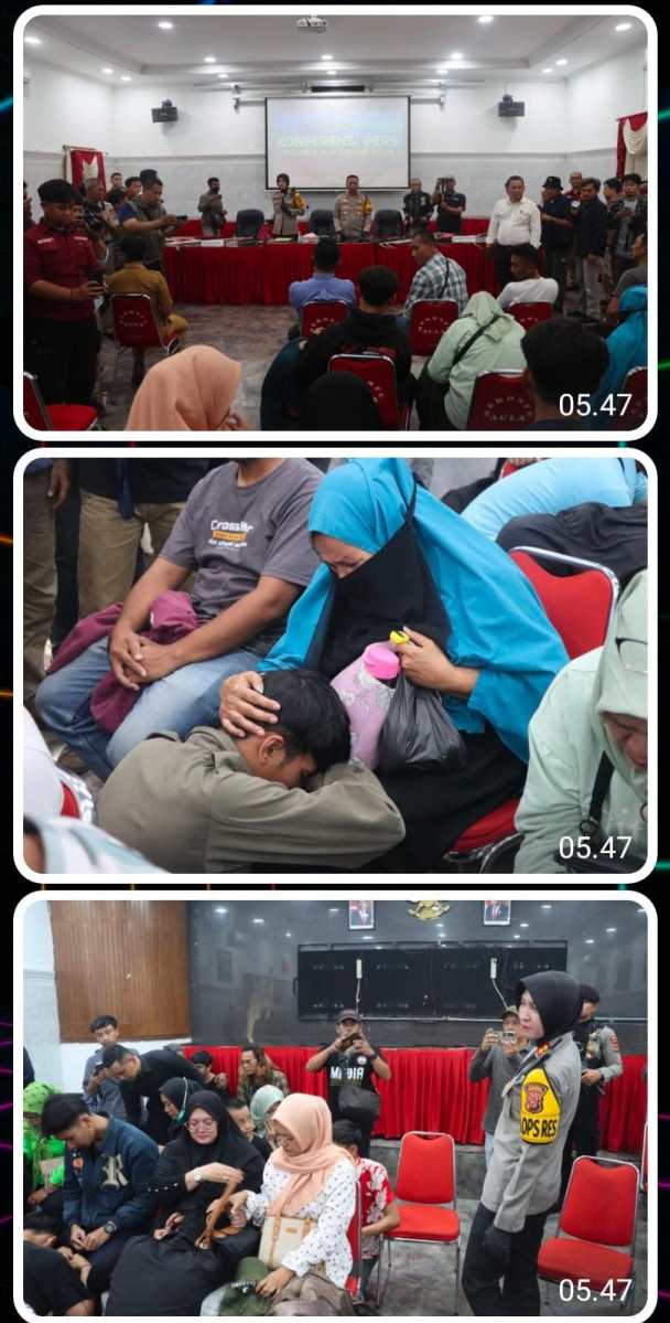 Hut Polwan Ke-76, Polisi Wanita di Sukabumi Kota Cegah Aksi Tawuran Berandalan Bermotor, Para Pelaku Sungkem kepada Orang&nbsp;Tuanya