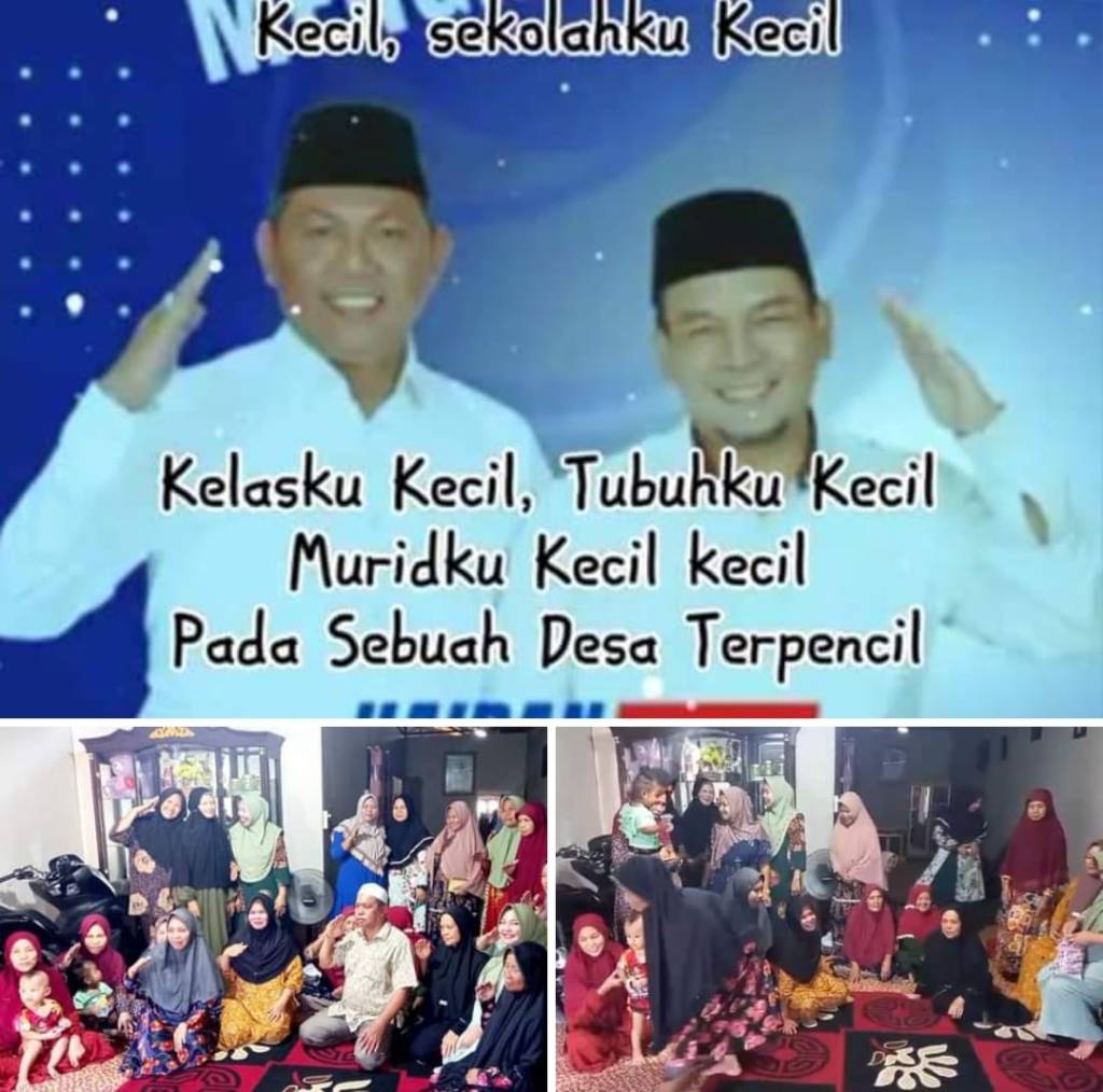 Emak-emak di Sungai Saren Nyatakan Siap Menangkan Paslon Hairan-Amin untuk Perubahan&nbsp;Tanjabbar