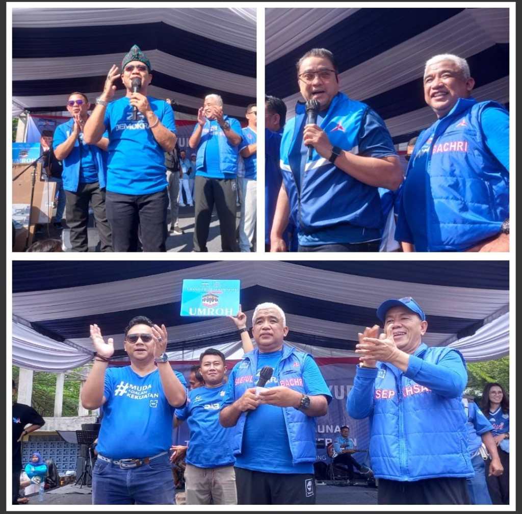 Kemeriahan HUT Partai Demokrat Yang Ke-23, DPC Partai Demokrat Kabupaten Bandung Komitmen Melanjutkan “BEDAS” Jilid 2 Bersama Kang DS (Dadang&nbsp;Supriatna).