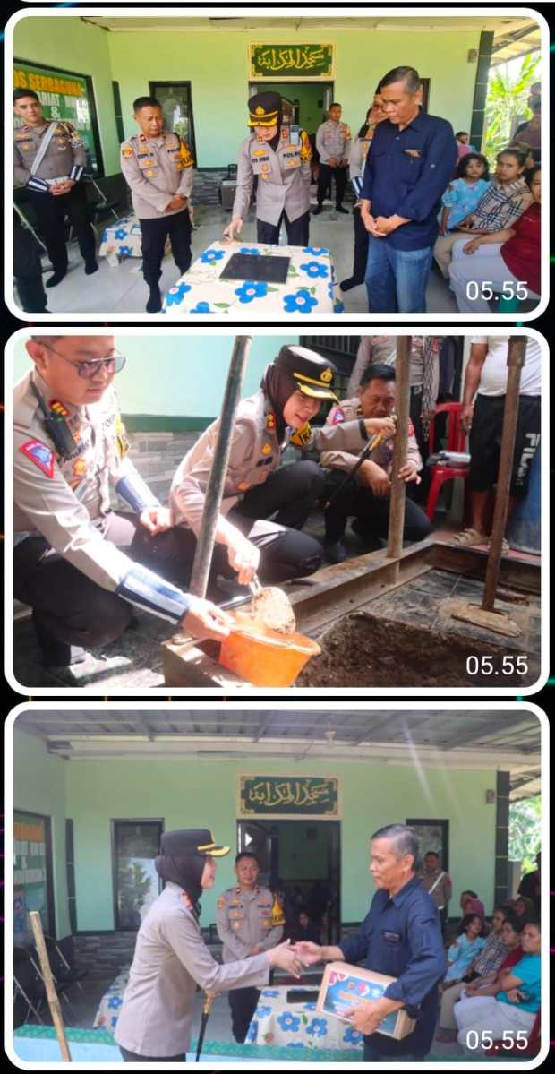 Jelang Hari Lalu lintas ke-69, Polisi Bangun Sumur Bor Untuk&nbsp;Warga