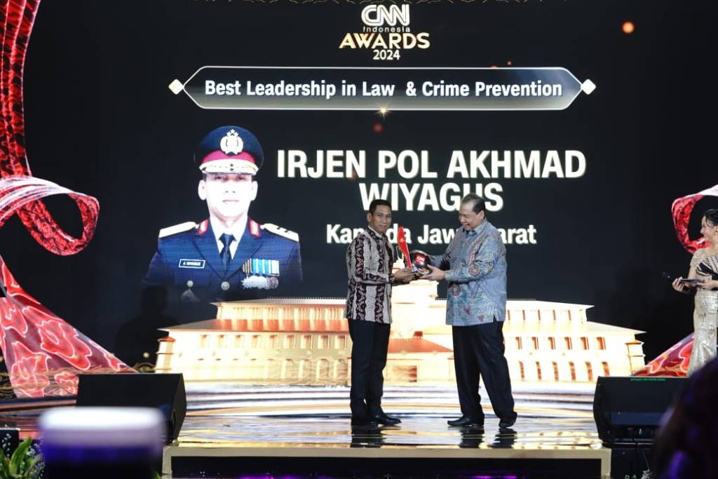Kapolda Jabar Hadiri Undangan Pada Acara CNN Indonesia Award&nbsp;2024